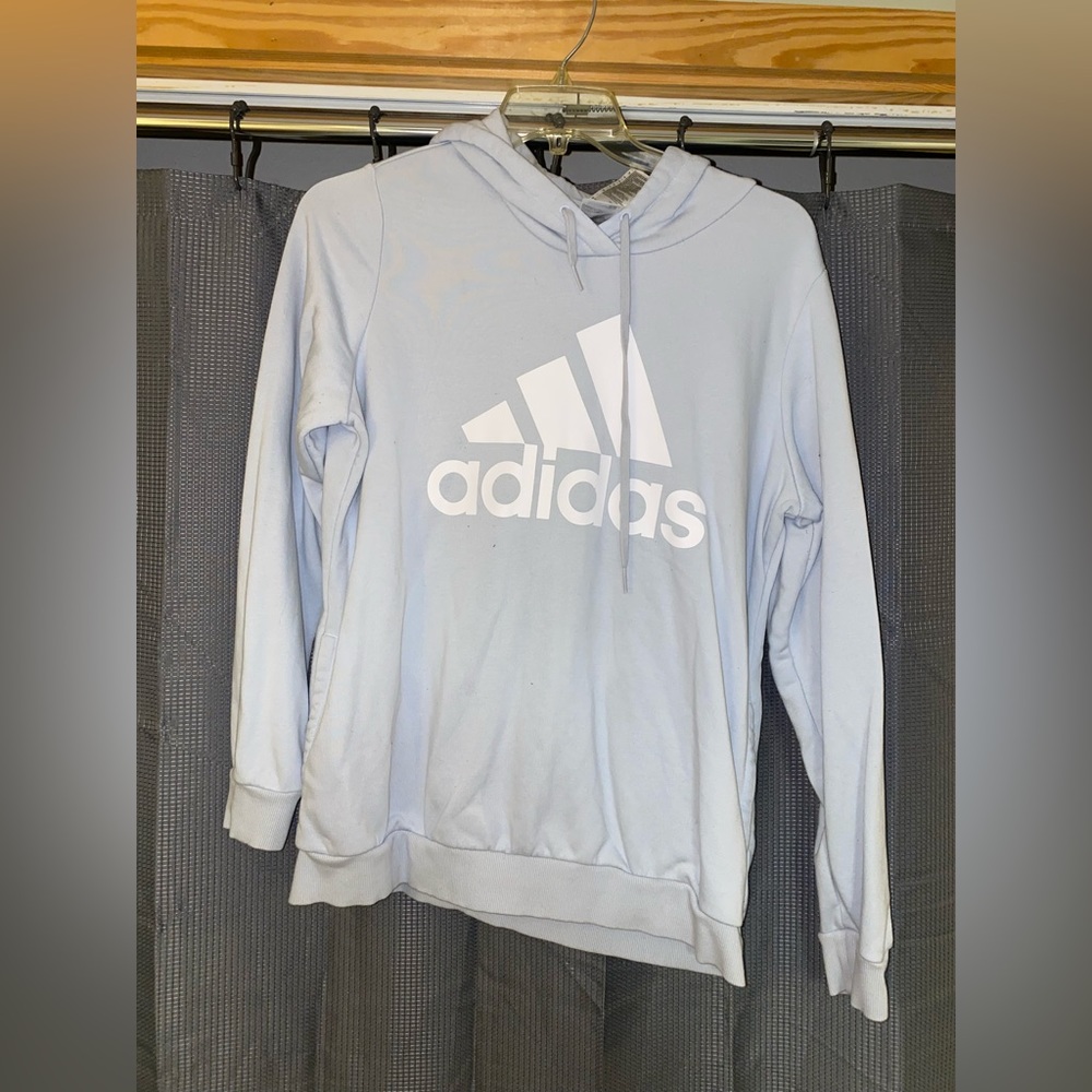Light Blue Adidas Hoodie